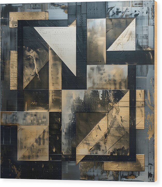 The Alchemists Grid - Wood Print