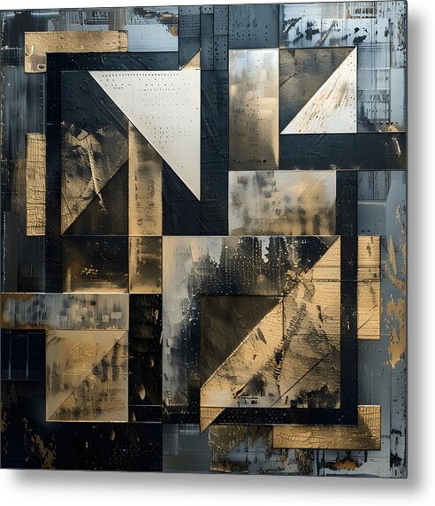 The Alchemists Grid - Metal Print