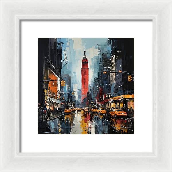 The City - Framed Print