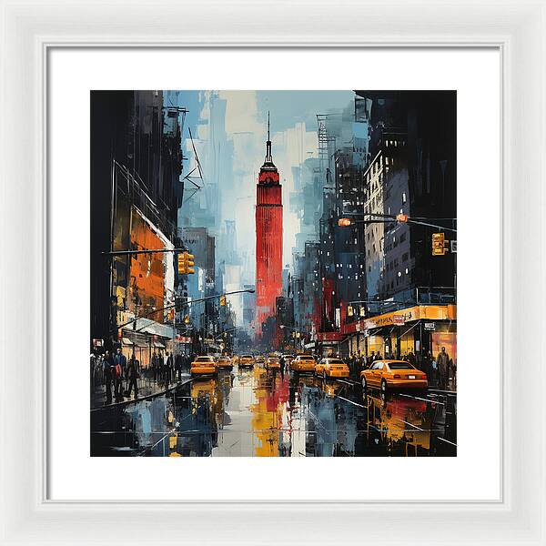 The City - Framed Print