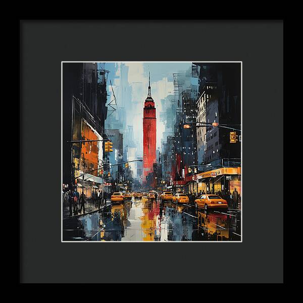 The City - Framed Print