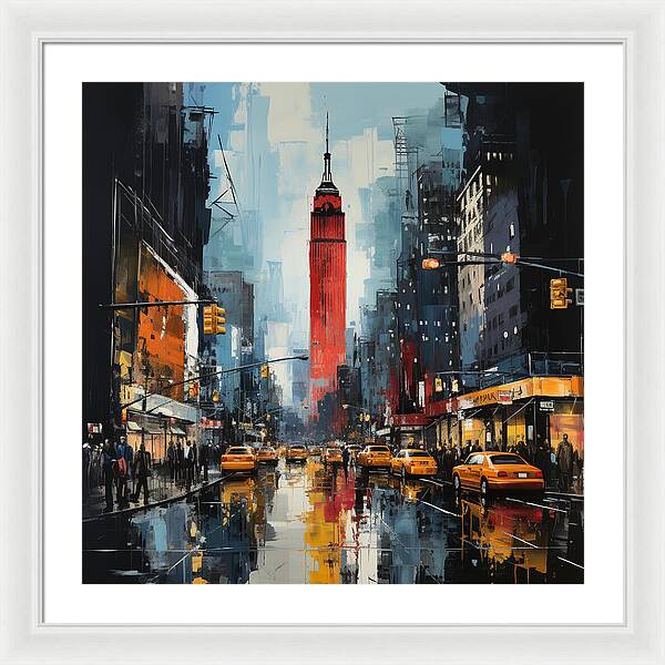 The City - Framed Print