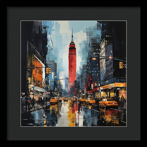 The City - Framed Print
