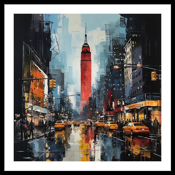 The City - Framed Print