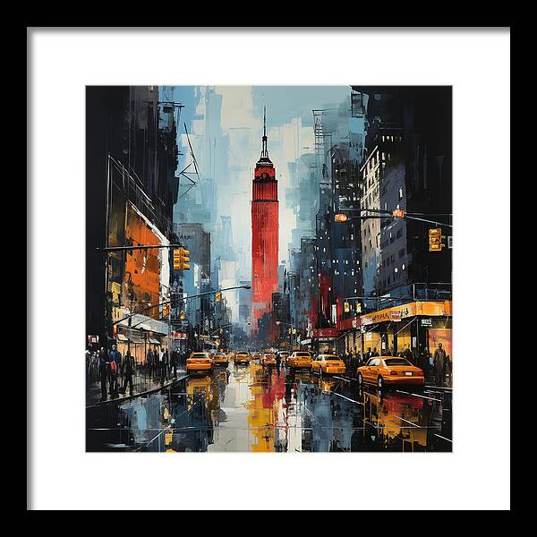 The City - Framed Print
