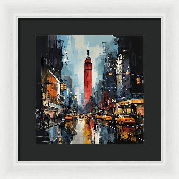 The City - Framed Print