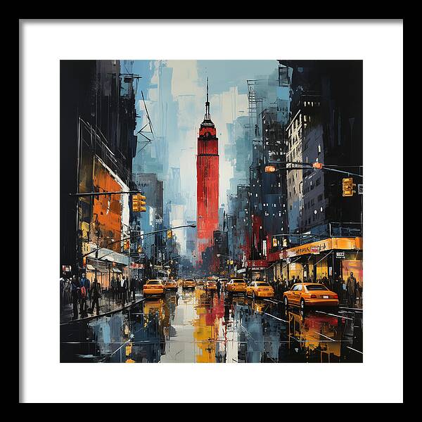 The City - Framed Print