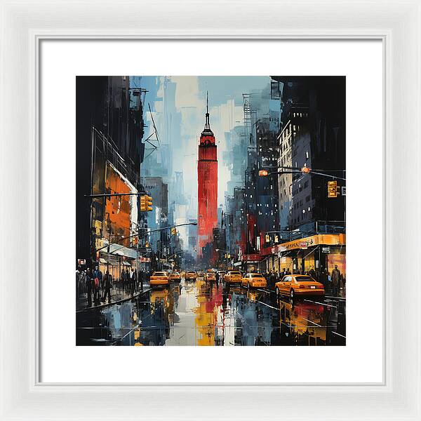 The City - Framed Print