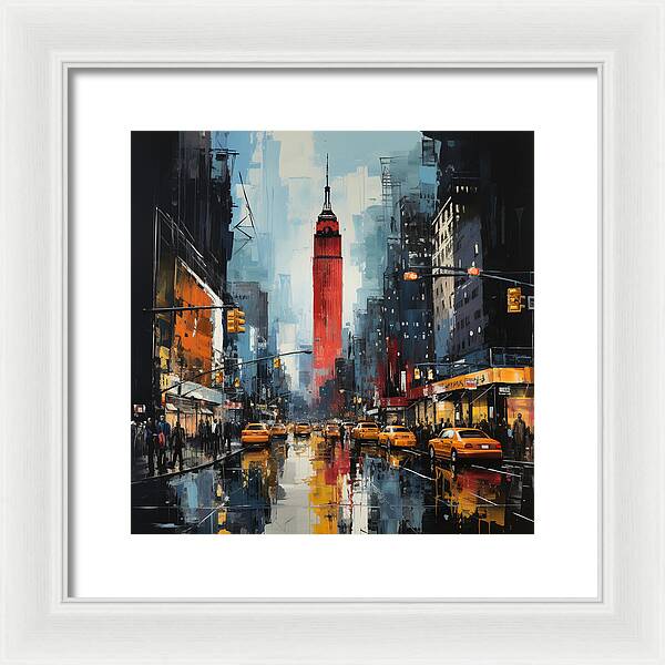 The City - Framed Print