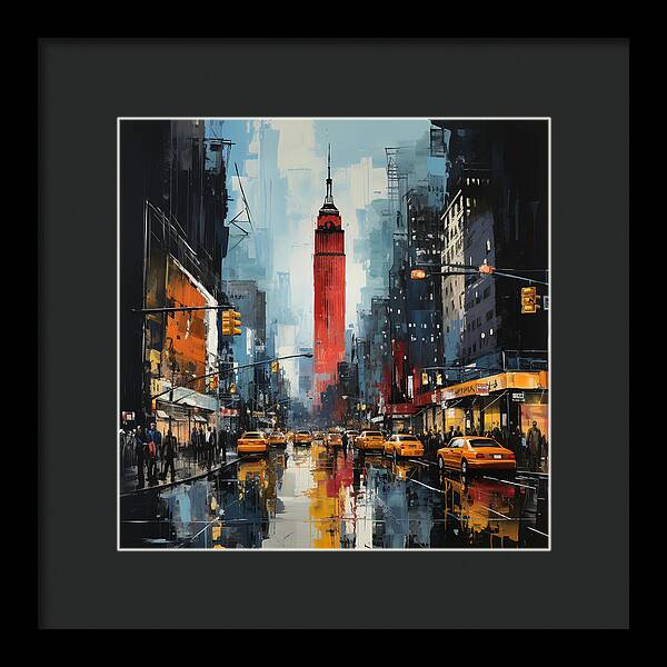 The City - Framed Print