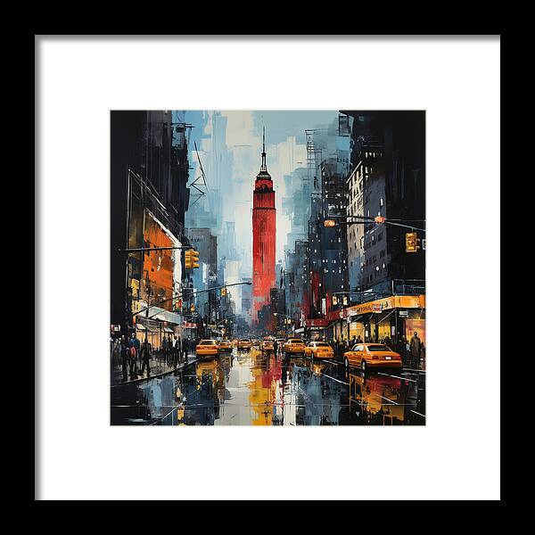 The City - Framed Print