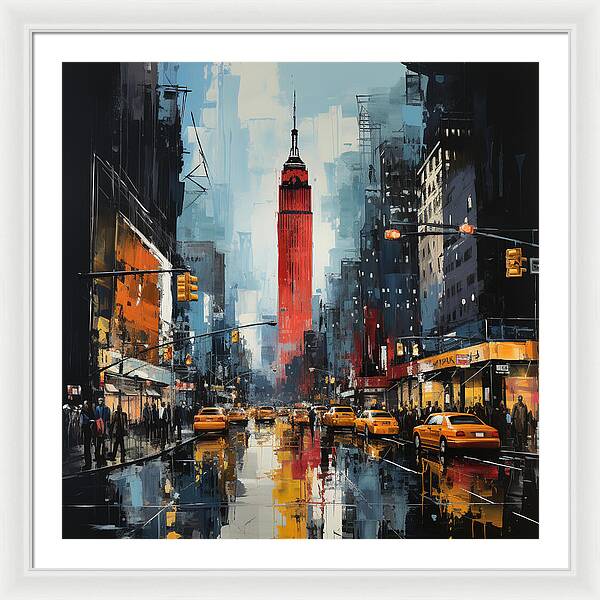 The City - Framed Print