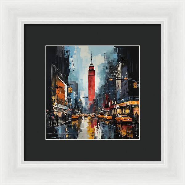 The City - Framed Print