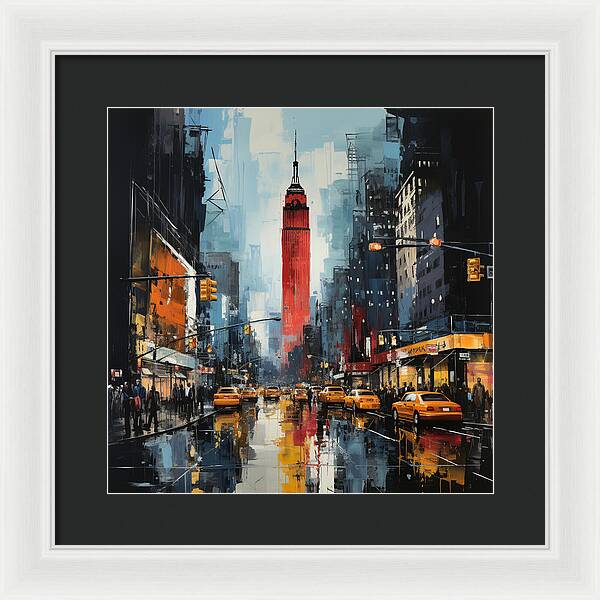 The City - Framed Print