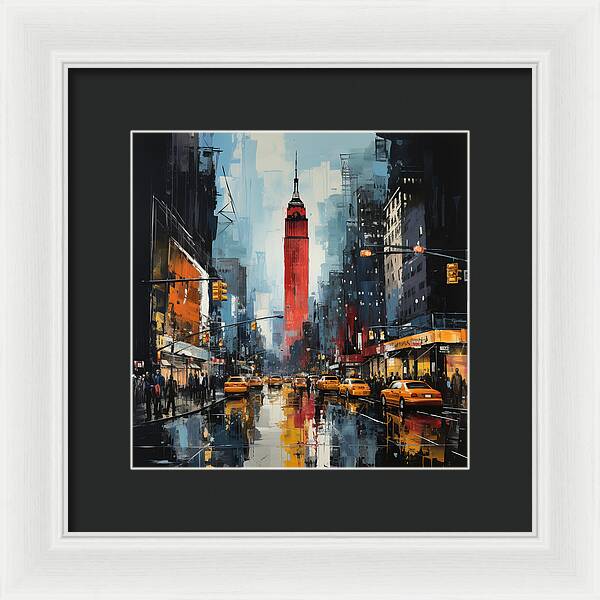The City - Framed Print