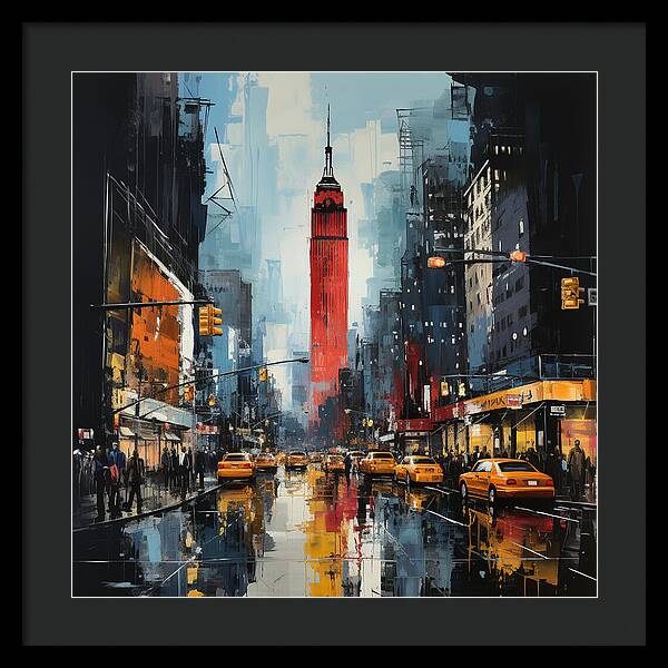 The City - Framed Print