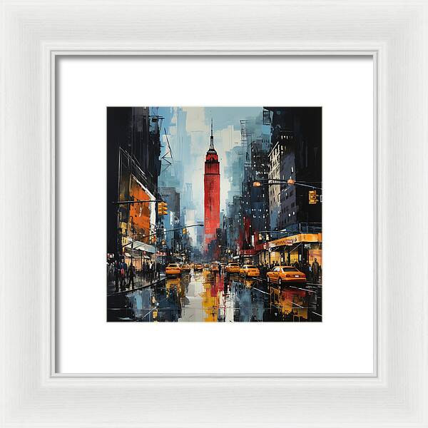 The City - Framed Print
