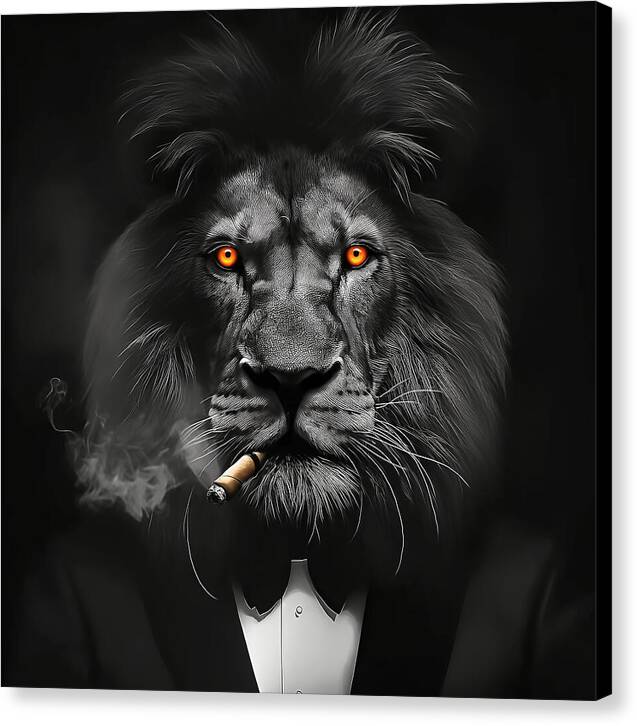 The Lion Don - Canvas Print