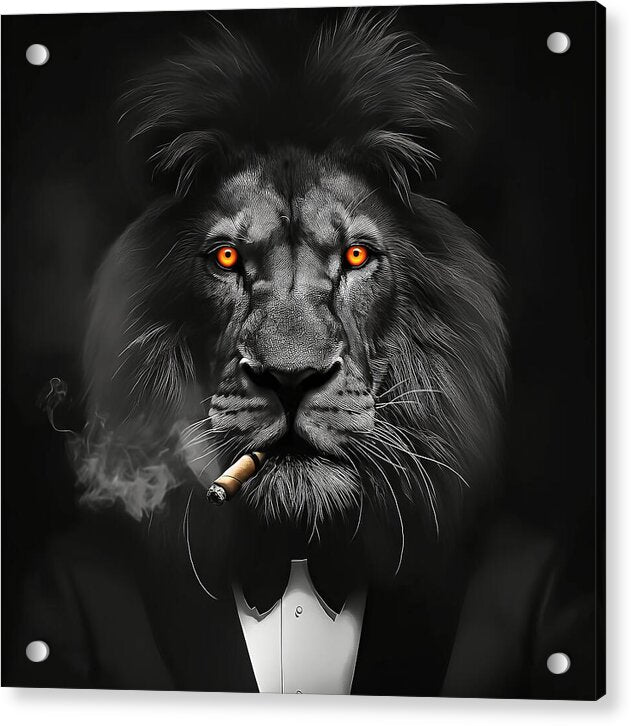 The Lion Don - Acrylic Print