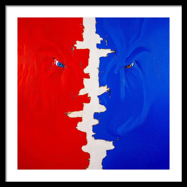 The Rift - Framed Print