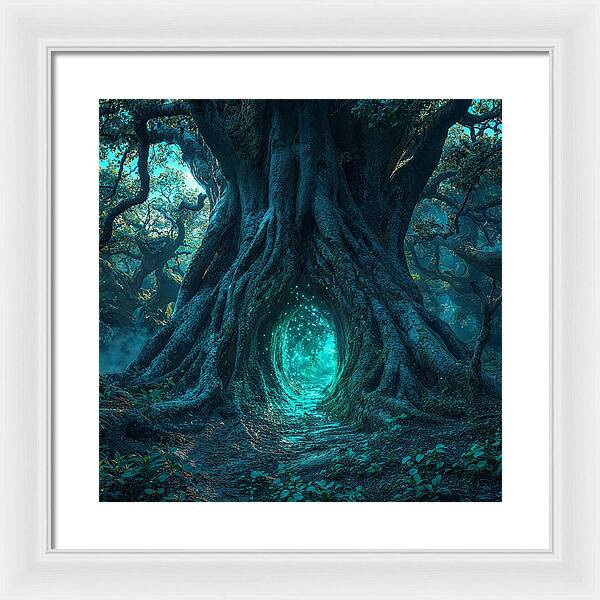 The Whispering Passage - Framed Print