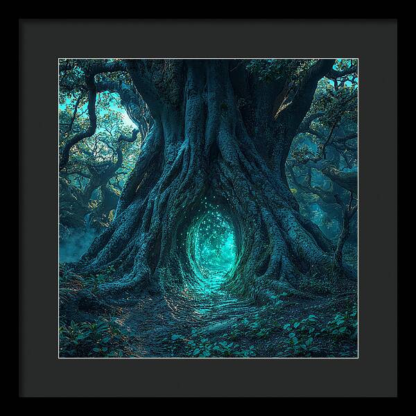 The Whispering Passage - Framed Print