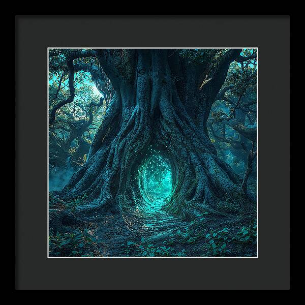 The Whispering Passage - Framed Print