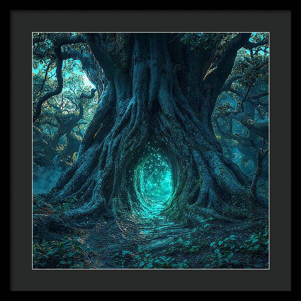 The Whispering Passage - Framed Print