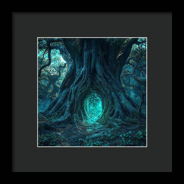 The Whispering Passage - Framed Print