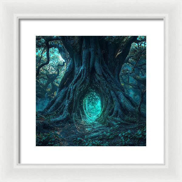 The Whispering Passage - Framed Print