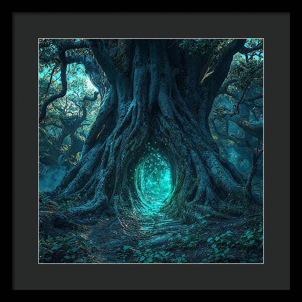 The Whispering Passage - Framed Print
