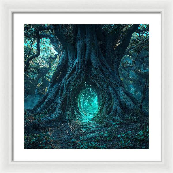 The Whispering Passage - Framed Print