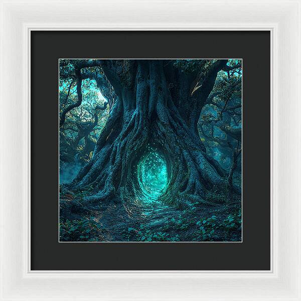 The Whispering Passage - Framed Print