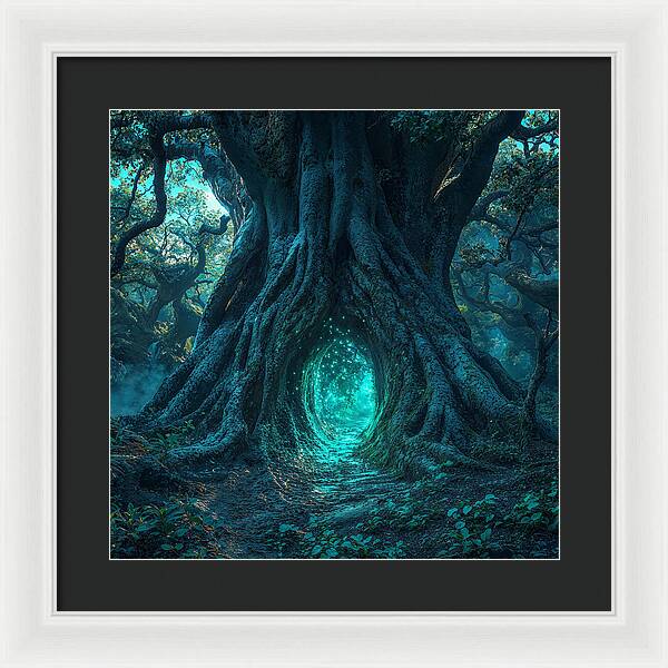 The Whispering Passage - Framed Print
