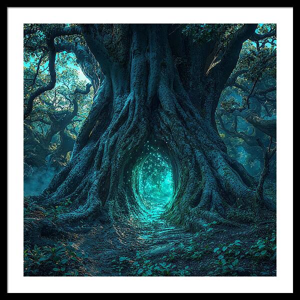 The Whispering Passage - Framed Print