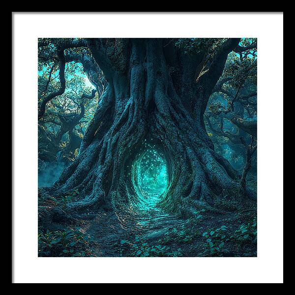 The Whispering Passage - Framed Print