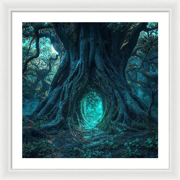 The Whispering Passage - Framed Print