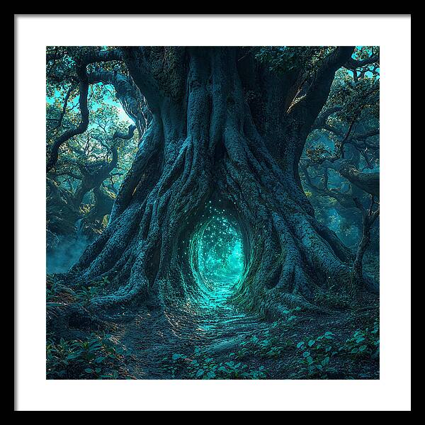 The Whispering Passage - Framed Print
