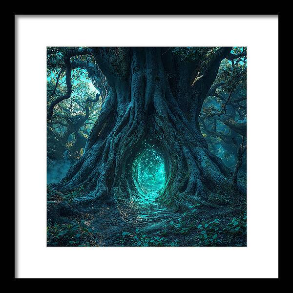 The Whispering Passage - Framed Print