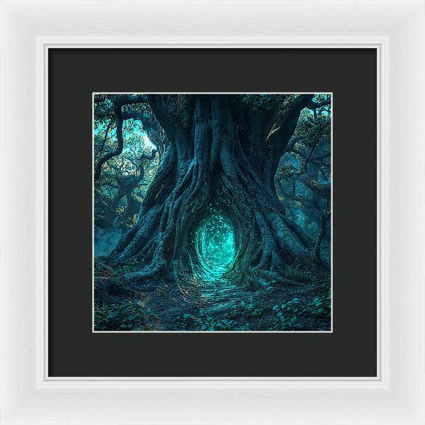 The Whispering Passage - Framed Print