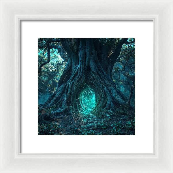 The Whispering Passage - Framed Print