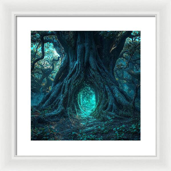 The Whispering Passage - Framed Print