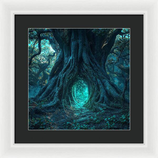 The Whispering Passage - Framed Print