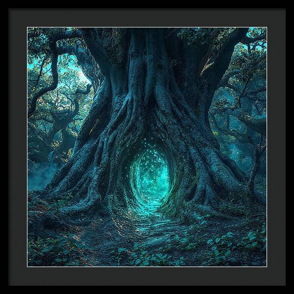 The Whispering Passage - Framed Print