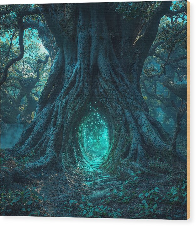 The Whispering Passage - Wood Print