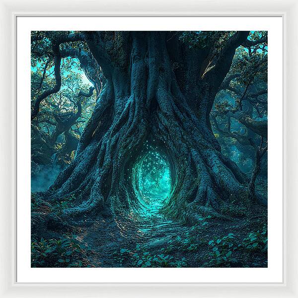 The Whispering Passage - Framed Print