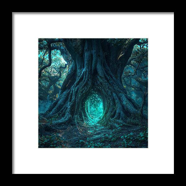 The Whispering Passage - Framed Print