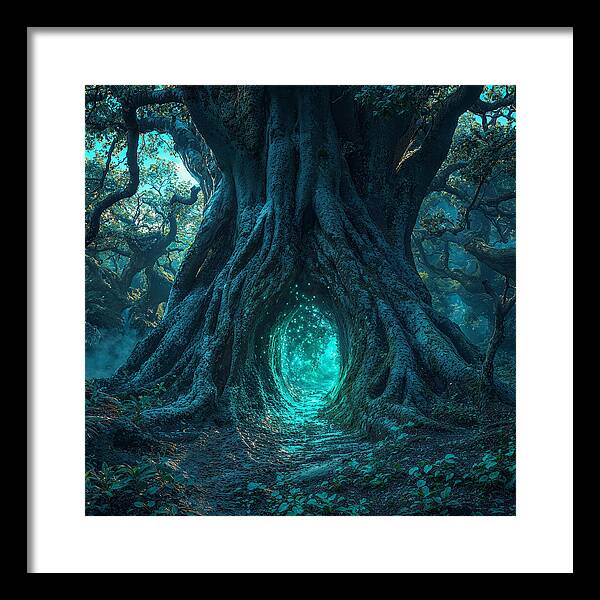The Whispering Passage - Framed Print