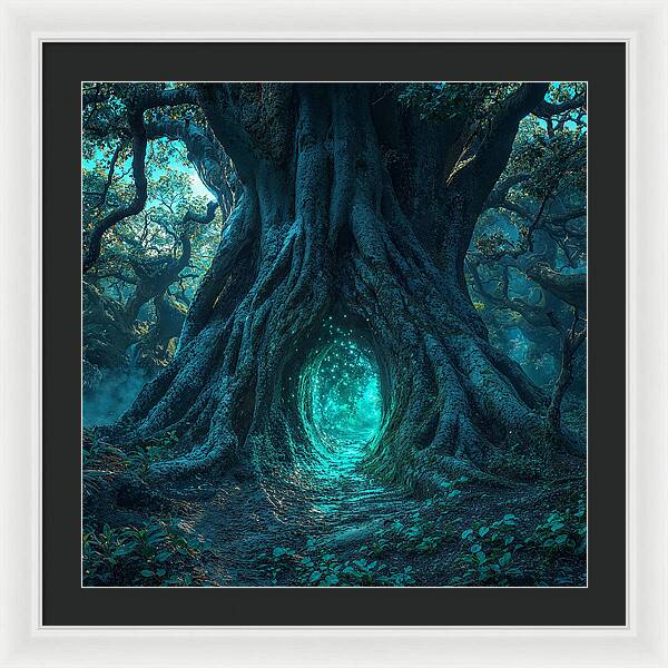 The Whispering Passage - Framed Print