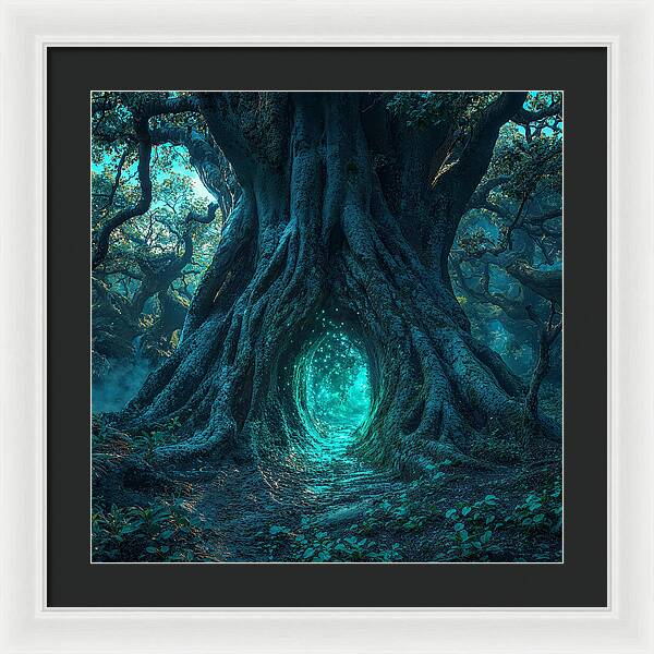 The Whispering Passage - Framed Print